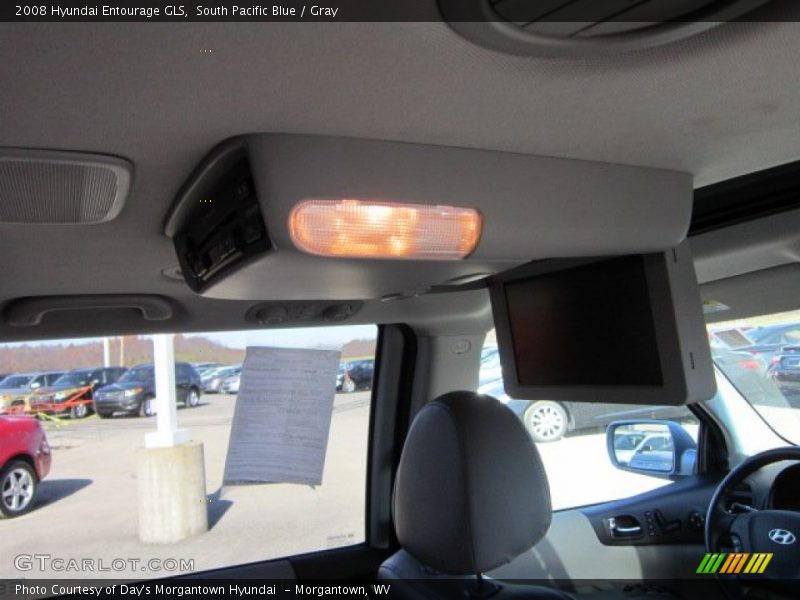 South Pacific Blue / Gray 2008 Hyundai Entourage GLS