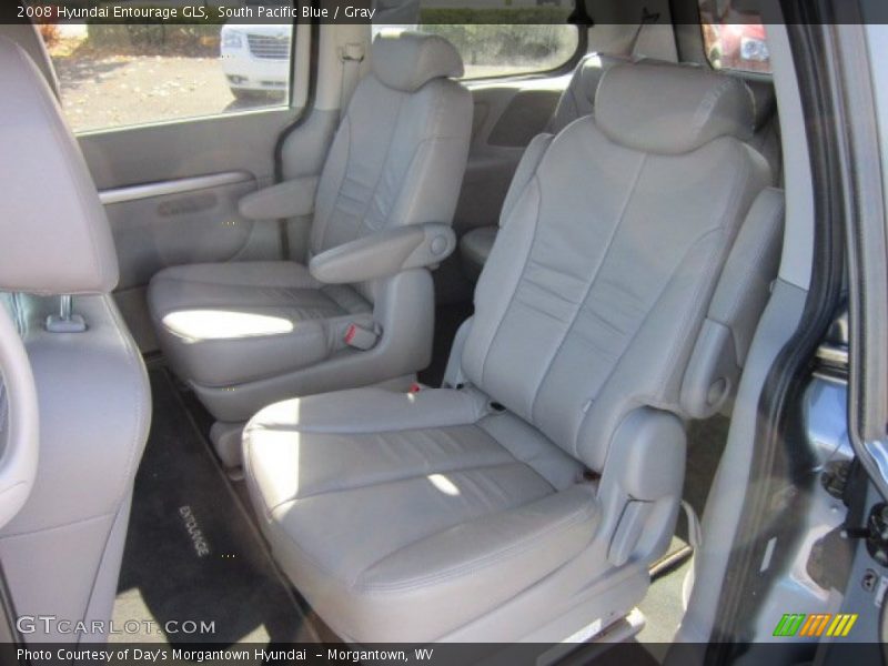 South Pacific Blue / Gray 2008 Hyundai Entourage GLS