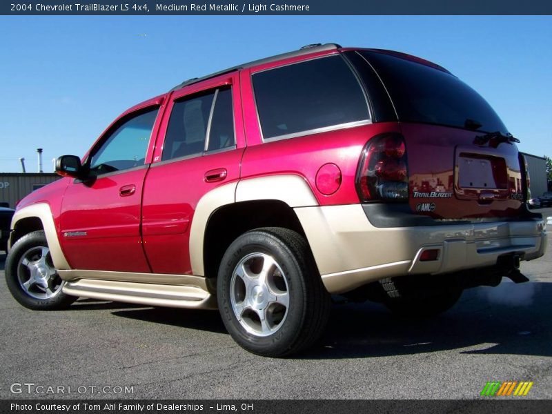 Medium Red Metallic / Light Cashmere 2004 Chevrolet TrailBlazer LS 4x4