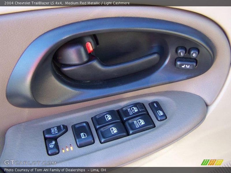 Medium Red Metallic / Light Cashmere 2004 Chevrolet TrailBlazer LS 4x4