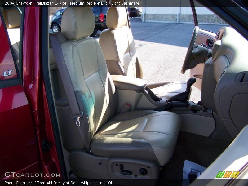 Medium Red Metallic / Light Cashmere 2004 Chevrolet TrailBlazer LS 4x4
