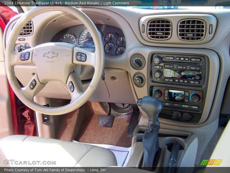 Medium Red Metallic / Light Cashmere 2004 Chevrolet TrailBlazer LS 4x4