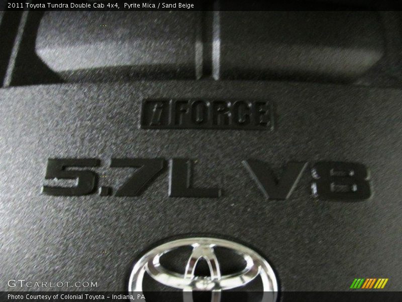 Pyrite Mica / Sand Beige 2011 Toyota Tundra Double Cab 4x4