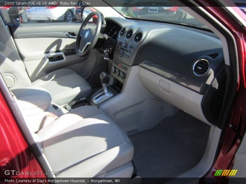 Ruby Red / Gray 2009 Saturn VUE XE V6 AWD