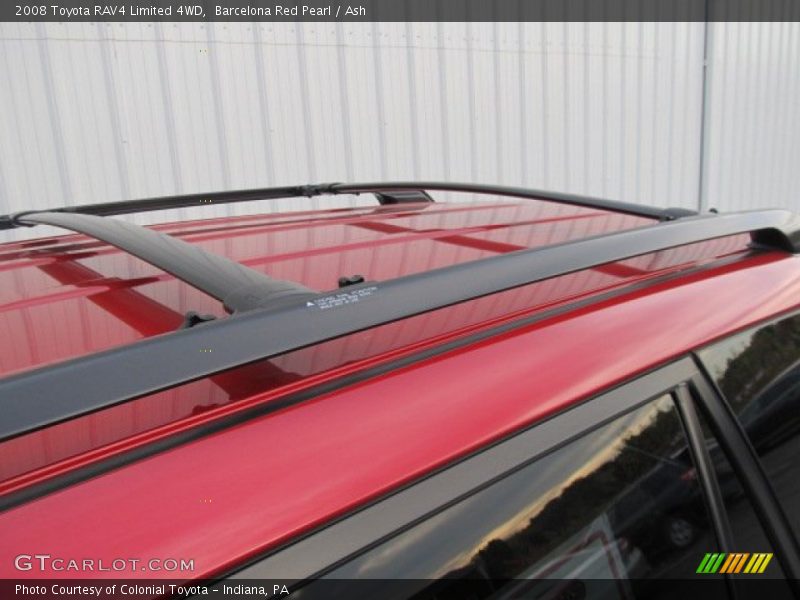 Barcelona Red Pearl / Ash 2008 Toyota RAV4 Limited 4WD