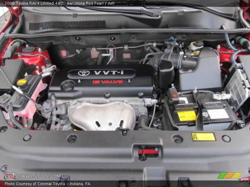 Barcelona Red Pearl / Ash 2008 Toyota RAV4 Limited 4WD