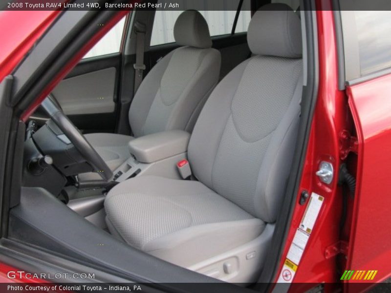 Barcelona Red Pearl / Ash 2008 Toyota RAV4 Limited 4WD