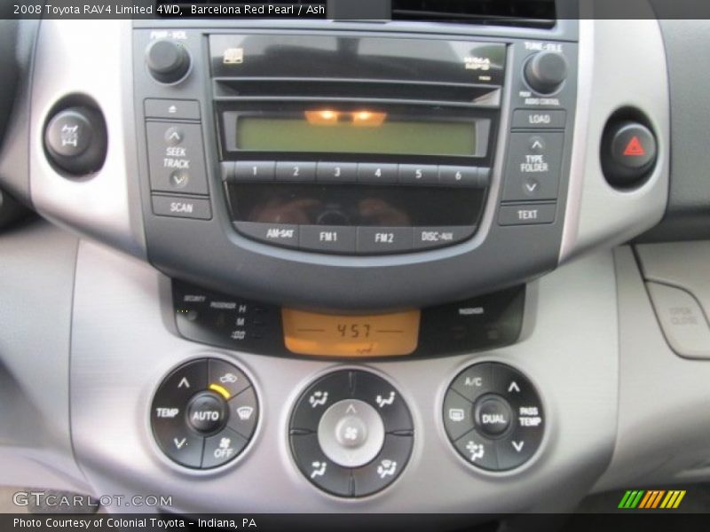 Barcelona Red Pearl / Ash 2008 Toyota RAV4 Limited 4WD