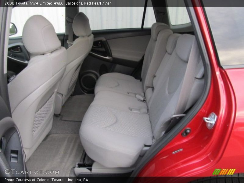 Barcelona Red Pearl / Ash 2008 Toyota RAV4 Limited 4WD