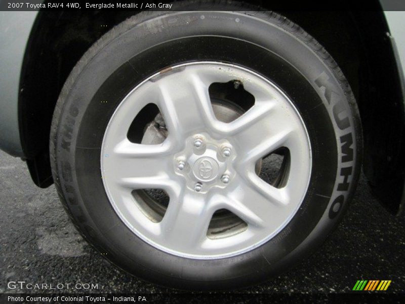 Everglade Metallic / Ash Gray 2007 Toyota RAV4 4WD