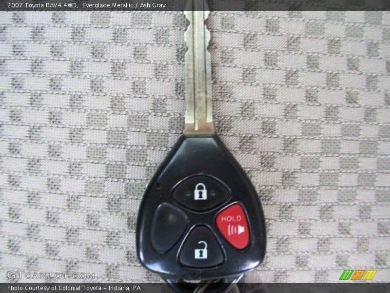 Everglade Metallic / Ash Gray 2007 Toyota RAV4 4WD