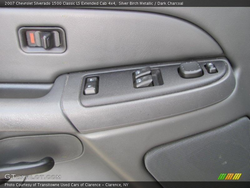 Silver Birch Metallic / Dark Charcoal 2007 Chevrolet Silverado 1500 Classic LS Extended Cab 4x4