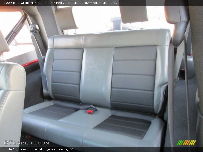 Flame Red / Dark Slate Gray/Medium Slate Gray 2009 Jeep Wrangler X 4x4