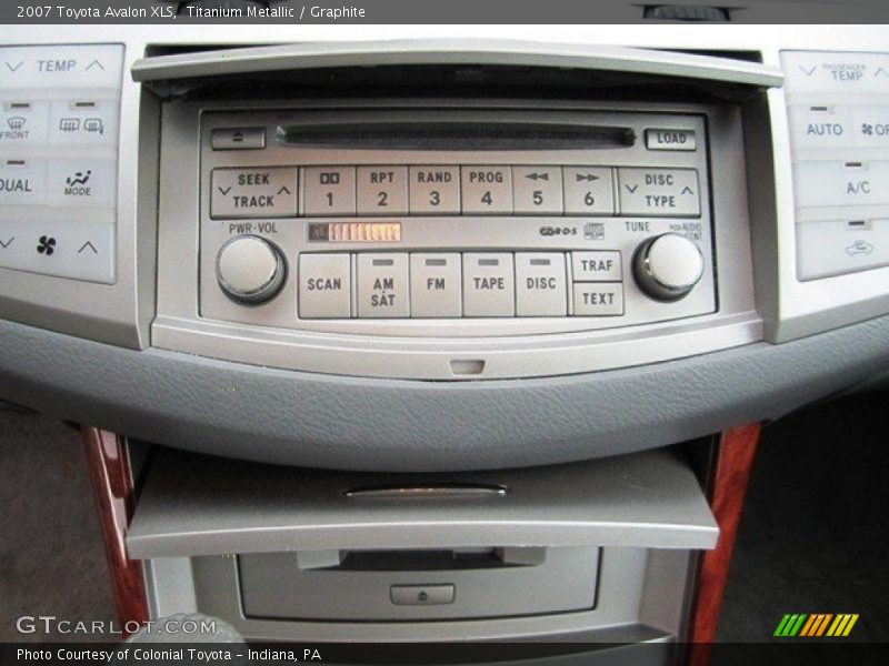 Titanium Metallic / Graphite 2007 Toyota Avalon XLS