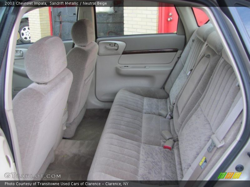 Sandrift Metallic / Neutral Beige 2003 Chevrolet Impala