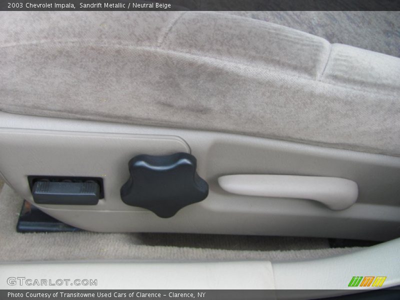 Sandrift Metallic / Neutral Beige 2003 Chevrolet Impala