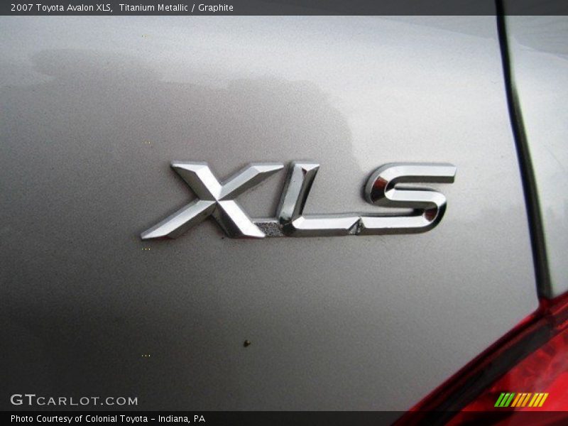 Titanium Metallic / Graphite 2007 Toyota Avalon XLS