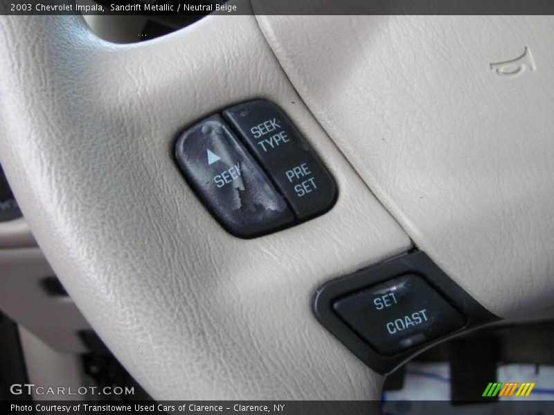 Sandrift Metallic / Neutral Beige 2003 Chevrolet Impala