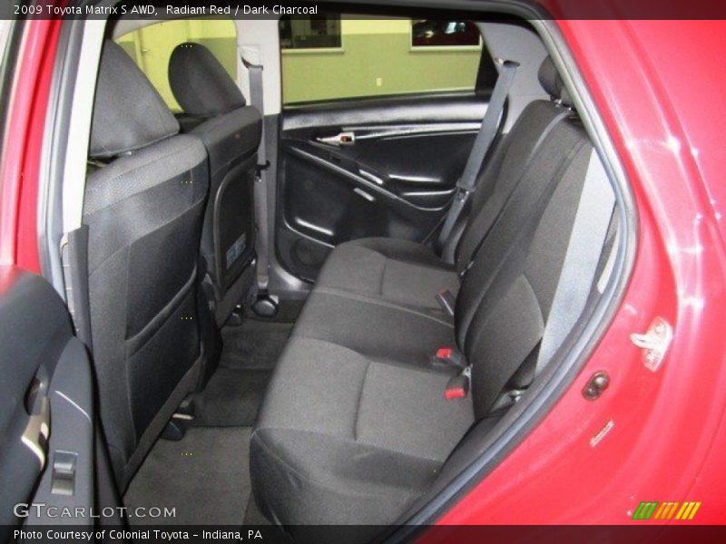 Radiant Red / Dark Charcoal 2009 Toyota Matrix S AWD