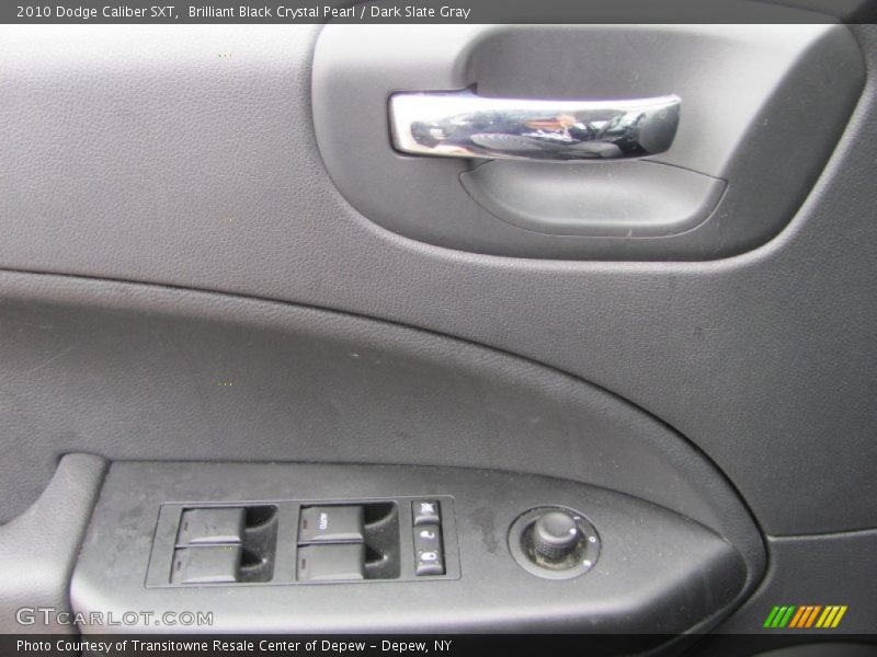 Brilliant Black Crystal Pearl / Dark Slate Gray 2010 Dodge Caliber SXT