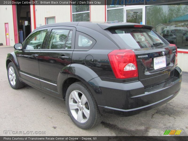 Brilliant Black Crystal Pearl / Dark Slate Gray 2010 Dodge Caliber SXT
