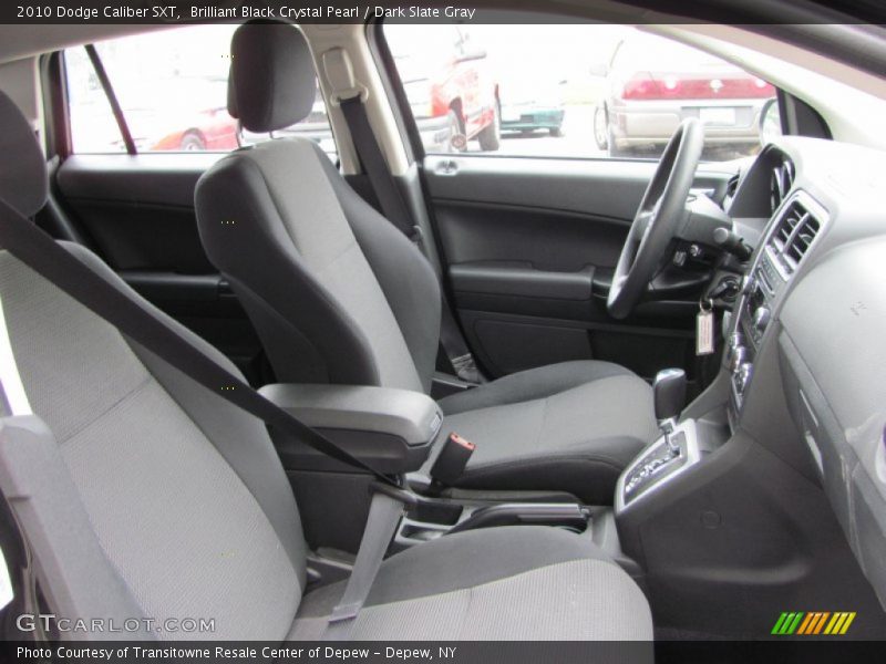 Brilliant Black Crystal Pearl / Dark Slate Gray 2010 Dodge Caliber SXT