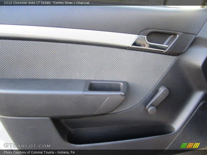Cosmic Silver / Charcoal 2010 Chevrolet Aveo LT Sedan