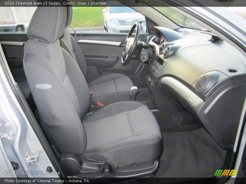Cosmic Silver / Charcoal 2010 Chevrolet Aveo LT Sedan