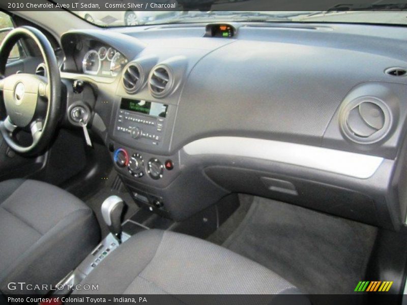 Cosmic Silver / Charcoal 2010 Chevrolet Aveo LT Sedan