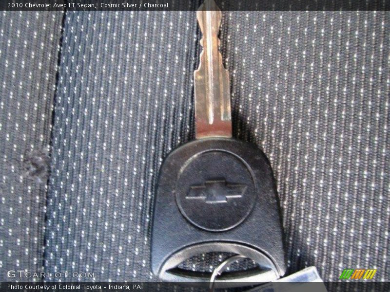 Cosmic Silver / Charcoal 2010 Chevrolet Aveo LT Sedan