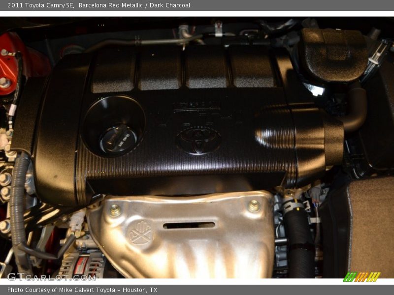 Barcelona Red Metallic / Dark Charcoal 2011 Toyota Camry SE
