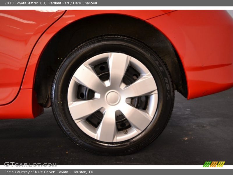 Radiant Red / Dark Charcoal 2010 Toyota Matrix 1.8