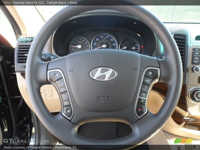  2012 Santa Fe GLS Steering Wheel