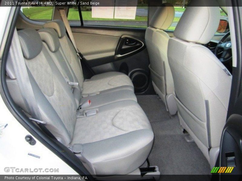Super White / Sand Beige 2011 Toyota RAV4 I4 4WD