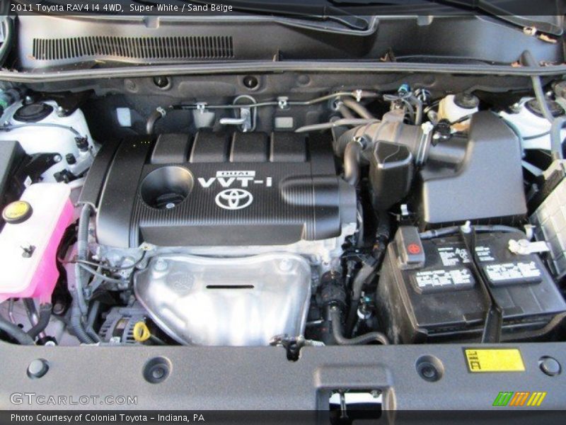 Super White / Sand Beige 2011 Toyota RAV4 I4 4WD