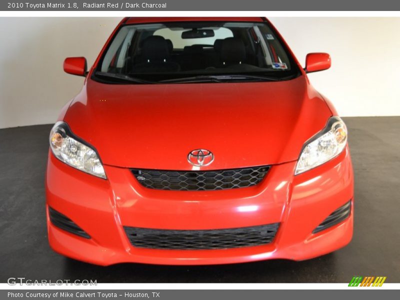 Radiant Red / Dark Charcoal 2010 Toyota Matrix 1.8