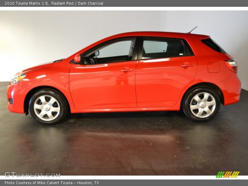 Radiant Red / Dark Charcoal 2010 Toyota Matrix 1.8