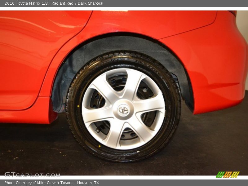 Radiant Red / Dark Charcoal 2010 Toyota Matrix 1.8
