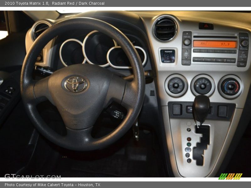 Radiant Red / Dark Charcoal 2010 Toyota Matrix 1.8
