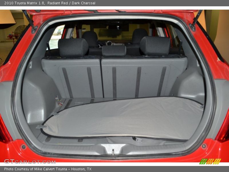 Radiant Red / Dark Charcoal 2010 Toyota Matrix 1.8