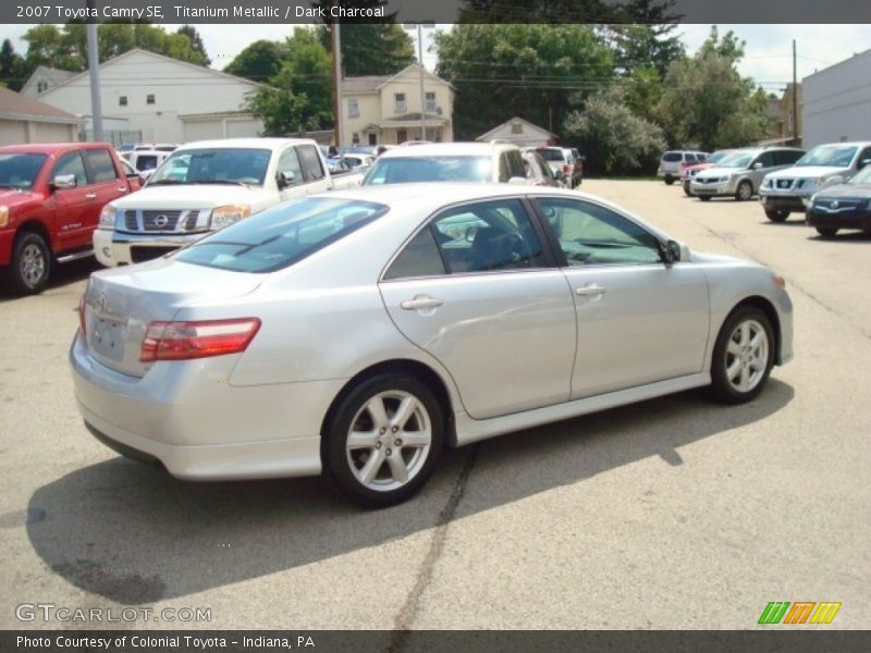 Titanium Metallic / Dark Charcoal 2007 Toyota Camry SE