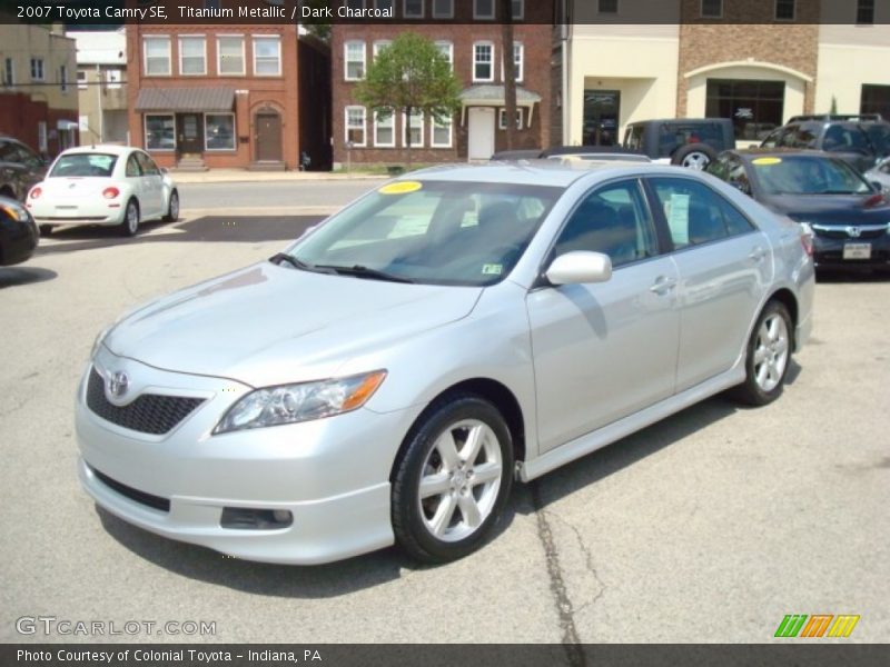 Titanium Metallic / Dark Charcoal 2007 Toyota Camry SE