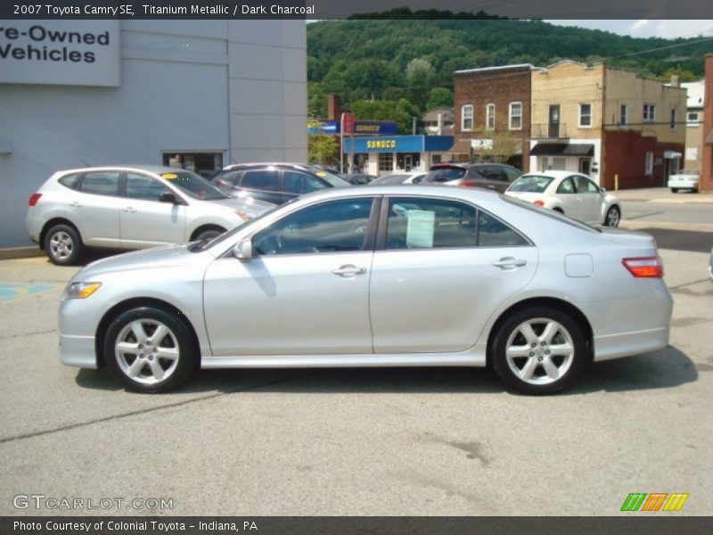 Titanium Metallic / Dark Charcoal 2007 Toyota Camry SE