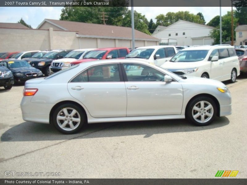 Titanium Metallic / Dark Charcoal 2007 Toyota Camry SE