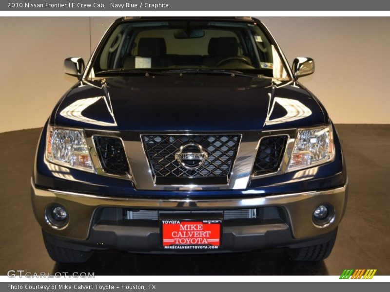 Navy Blue / Graphite 2010 Nissan Frontier LE Crew Cab