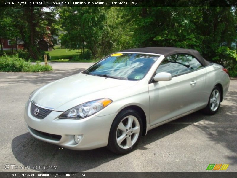 Lunar Mist Metallic / Dark Stone Gray 2004 Toyota Solara SE V6 Convertible