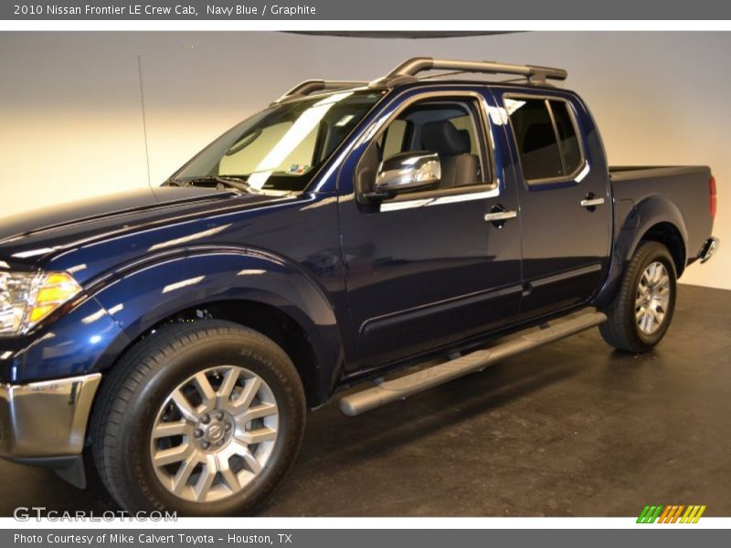 Navy Blue / Graphite 2010 Nissan Frontier LE Crew Cab