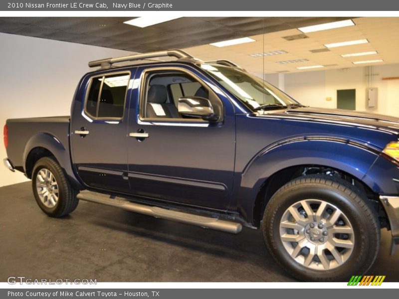Navy Blue / Graphite 2010 Nissan Frontier LE Crew Cab