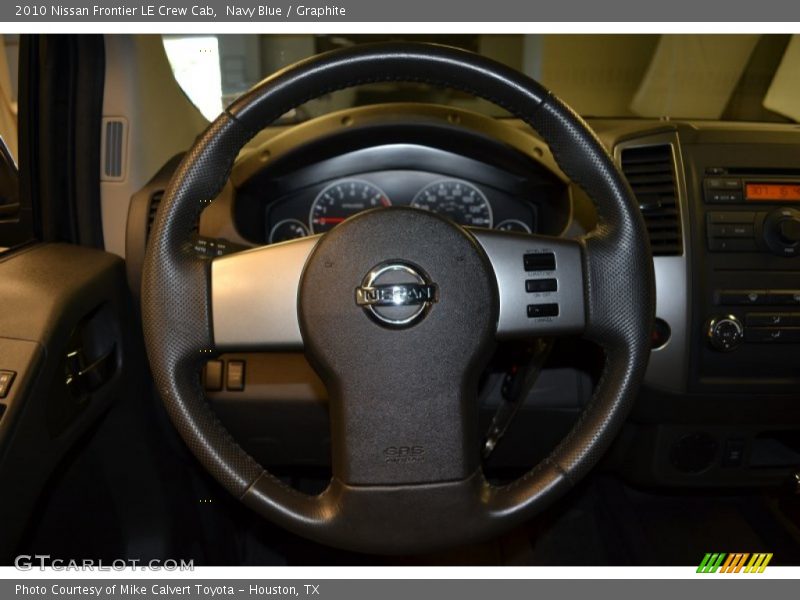 Navy Blue / Graphite 2010 Nissan Frontier LE Crew Cab