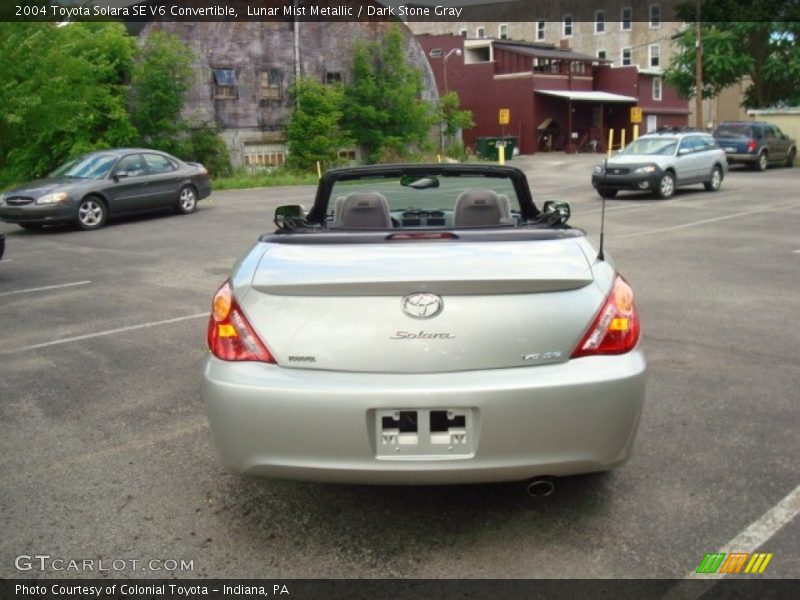 Lunar Mist Metallic / Dark Stone Gray 2004 Toyota Solara SE V6 Convertible